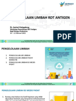 Desinfeksi Dan Limbah 10 Feb 2021