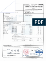 KPB'TR/ R, WL: Certificate Origin