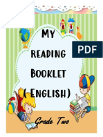 My Reading Booklet (English) Grade Two