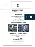 Maintenance Handbook On Frauscher ACS2000 MSDAC