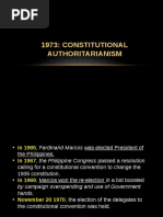 1973: Constitutional Authoritarianism: This Study Resource Was Shared Via