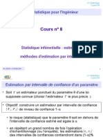 Que D'estimation Par Intervalle