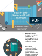 Chapter 2 - Batasan Istilah Desain Dan Kreatif Ekowisata 2021