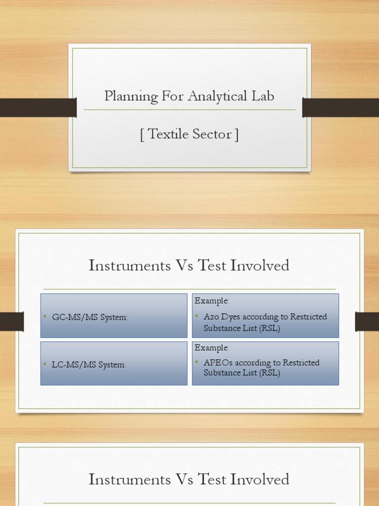 Analytical Instruments for Textile Testing | PDF | Mass Spectrometry ...