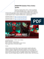 Venom 2 (2021) ASSISTIR Dublado Filme Online Grátis em Portuguêse