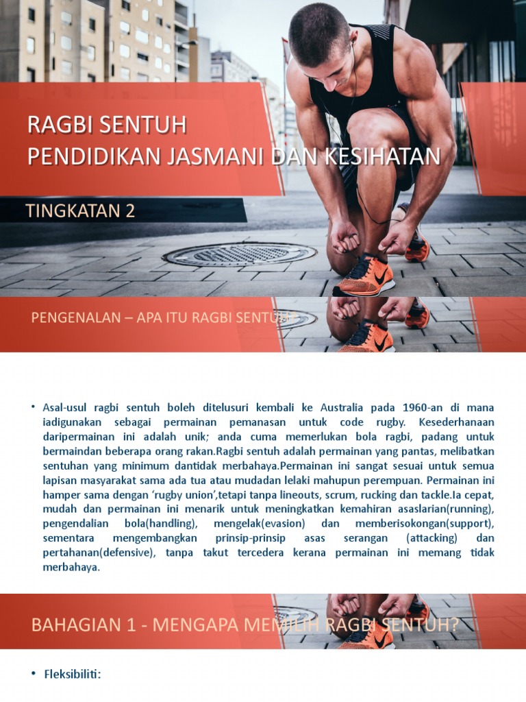 Panduan Ragbi Sentuh Tingkatan 2 | PDF