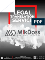 Mikdoss Best Legal Translation Profile