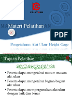 Materi Pelatihan: Pt. Ky WA