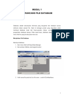Modul 1 Merancang File Database