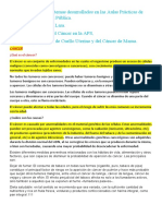 Repaso Tema 2 Prevencion Del Cancer en La Aps