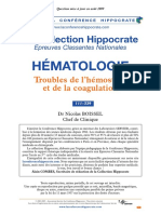 III-339-Troubles de l ’hémostase et de la coagulation