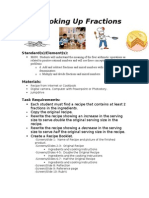 Cooking Up Fractions Example