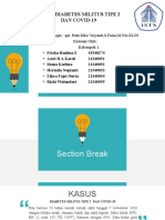 Kasus Diabetes Militus Tipe 2 Dan Covid-19: Dosen Pengampu: Apt. Putu Rika Veryanti, S.Farm, M.Far-KLIN