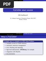 Download PyCUDA Tutorial by PhtRaveller SN54000955 doc pdf