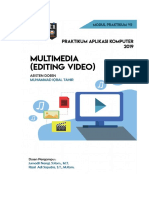''Modul Multimedia (Editing Video)