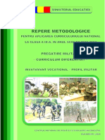 36 Repere Metodologice Pregatire Militara Profil Militar 0