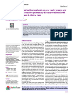 Effect of Drug-Induced Pathomorphosis On Oral Cavity Organs and Tissues in Chronic Obstructive Pulmonary Disease Combined With Coronary Heart Disease - A Clinical Case (2021)