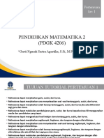 Pertemuan Tutorial 1