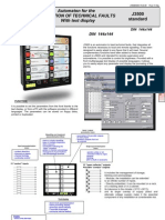 Automaton For The Centralization of Technical Faults With Text Display