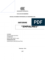 Informe de Empalmes - PDF Free Download