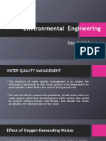 Environmental Engineering: Engr. Zaid Yahya