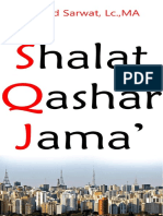 401605816 8 Shalat Qashar Jama Ahmad Sarwat Lc MA PDF