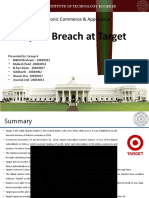 Cyber Breach at Target: Electronic Commerce & Application