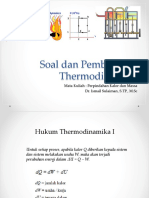 Soal Thermodinamika