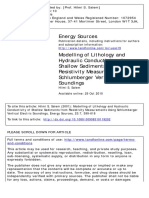 Modeling of Lithology and Hydraulic Cond