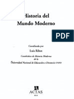 Historia Del Mundo Moderno by Luis Antonio Ribot García