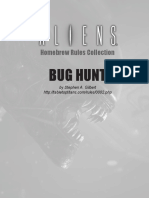 Bug Hunt: Homebrew Rules Collection