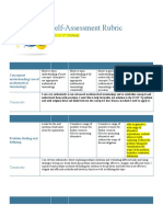 2 Problem Self Assesment Rubrik