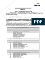 Processo seletivo para motorista no Senac-DF