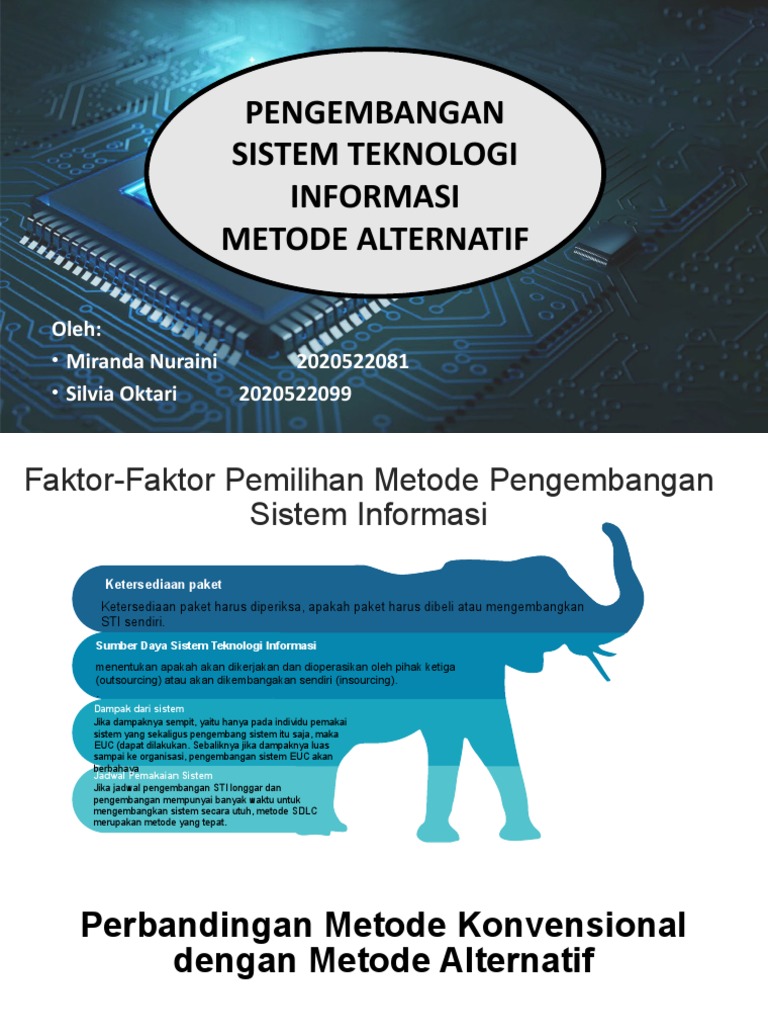 MIT Pengembangan Sistem Metode Alternatif | PDF