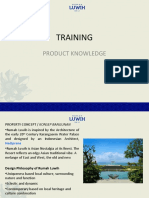 Rumah Luwih - Training Product Knowledge
