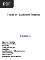 Software Testing Types