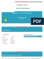 Laporan Jaga Tasia Rozakiah L - Abses Paru ec TB Bakteriologis