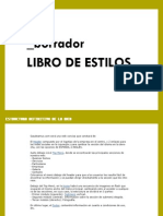 Borrador Libro de Estilos WEB