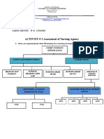 ACTIVITY # 3 Assessment of Nursing Agency: LABINI, DIENIZS IV-E 11/10/2021