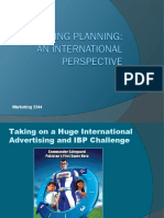 International IBP Planning