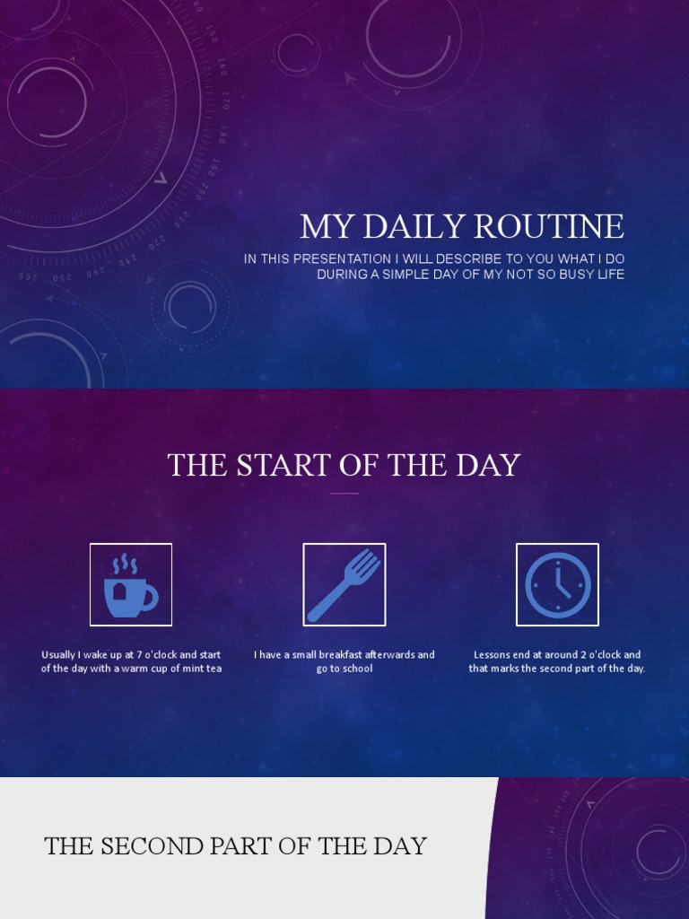 My Daily Routine Overview | PDF