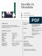 Hecille H. Mendola: Educational Attainment Objective