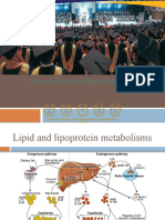 Clinical disorder of lipid metabolism
