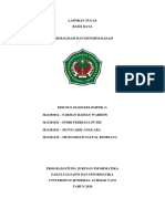 Laporan Tugas Normalisasi & Denormalisasi Kelompok 5 Kelas A