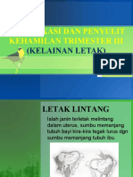 Pertemuan 1 Kelainan Letak