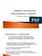 Creatividad e Innovación pensamiento creativo