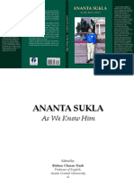 Ananta Sukla - As We Know Him