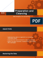 Data Preparation and Cleansing for Accounting Analytics