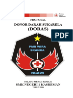 (Doras) : Donor Darah Sukarela