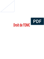 Droit de l’OMC